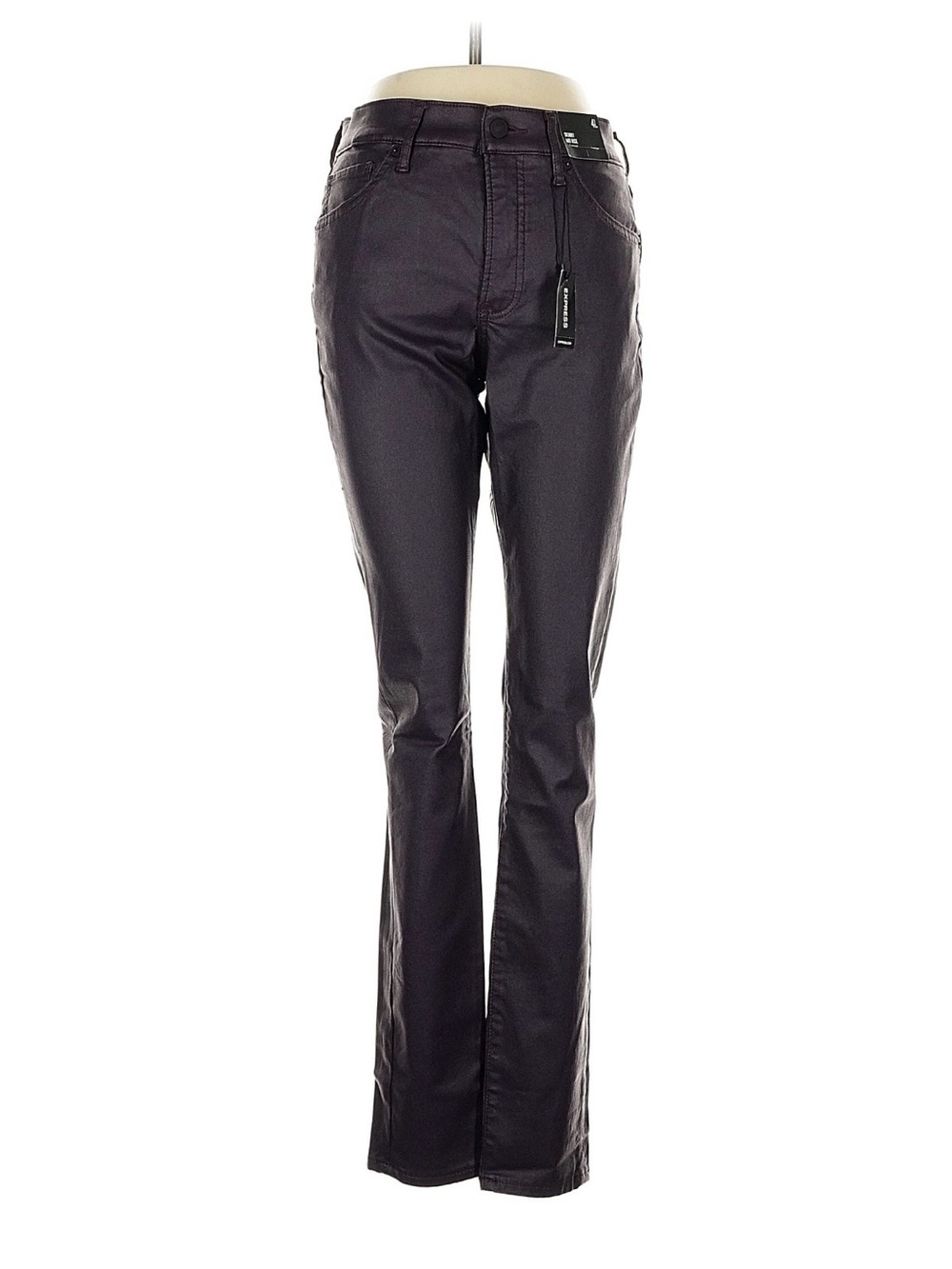 Express Coated Skinny Jeans Size 4L